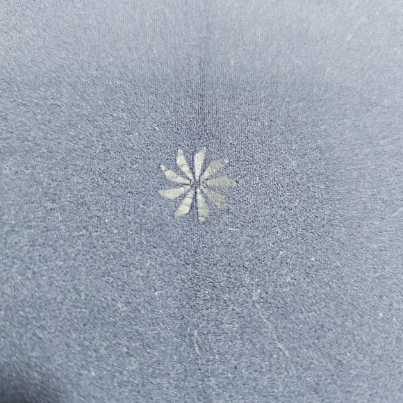 Athleta Women's Salutation Stash Pocket Tight 19" Inseam Navy Blue Size Medium. - Picture 7 of 10